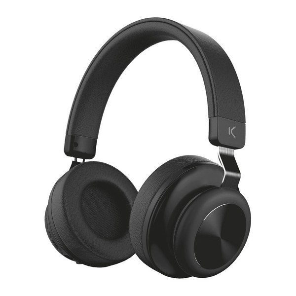 Ksix - Trådløs Bluetooth Hovedtelefoner Med Mikrofon - 6 Timer - Sort
