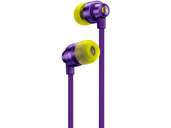 Logitech G333 In-ear Gaming Headphones, Purple
