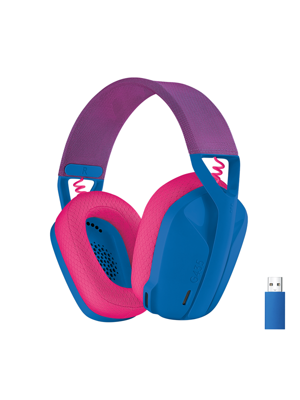 Logitech G435 LIGHTSPEED Wireless Gaming Headset - Blue