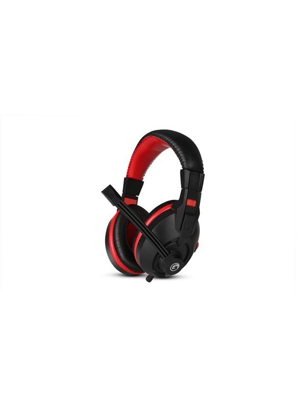 Marvo Headset w/mic. Black/red