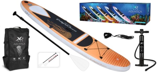 XQMax Aquatica Jellyfish SUP board oppustelig stand up paddle board 305x71x15cm