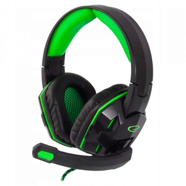 Gaming Headset, Venom - Grøn