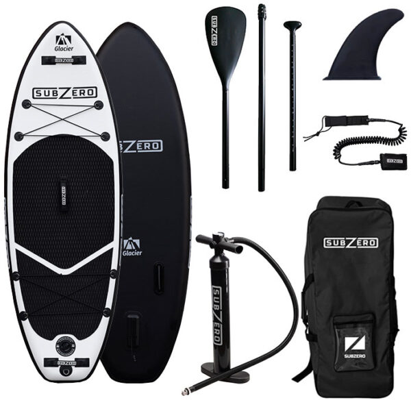 Subzero Glacier Surf Paddleboard 7'6" - Komplet SUP Pakke