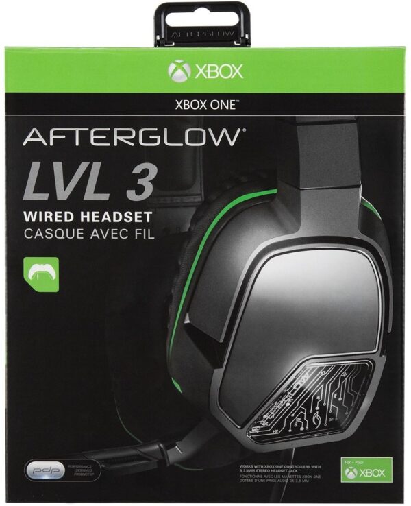 AFTERGLOW Wired LVL 3 Gaming Headset Black