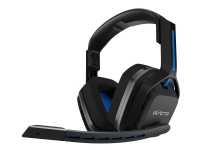 ASTRO A20 - For PS4 - headset - fuld størrelse - trådløs - sort, blå