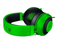 Razer Kraken - Headset - fuld størrelse - kabling - 3,5 mm jackstik - grøn