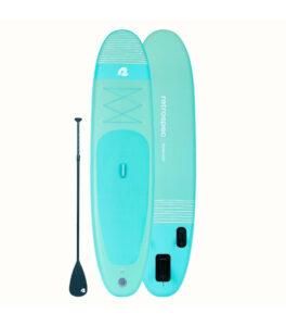 Retrospec Weekender SL 10' Oppustelig Paddle Board - Seafoam Stripes