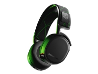 SteelSeries Arctix 9X - Headset - fuld størrelse - Bluetooth - trådløs - sort