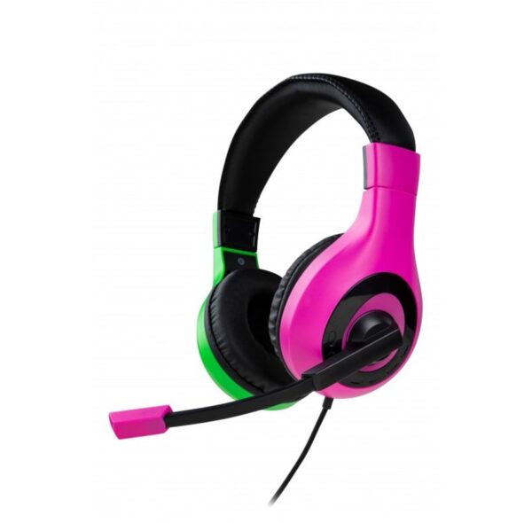 Stereo Gaming Headset V1 - Pink/Green