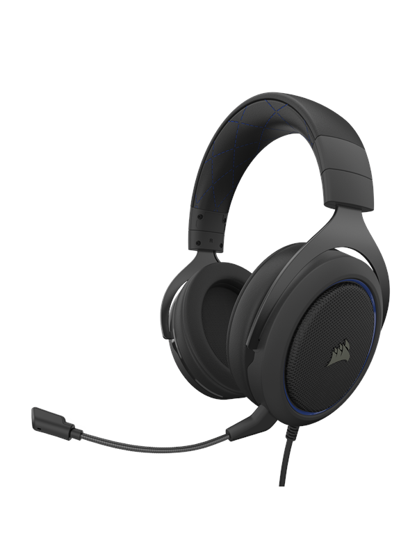 Corsair HS50 PRO STEREO Gaming Headset - Blue