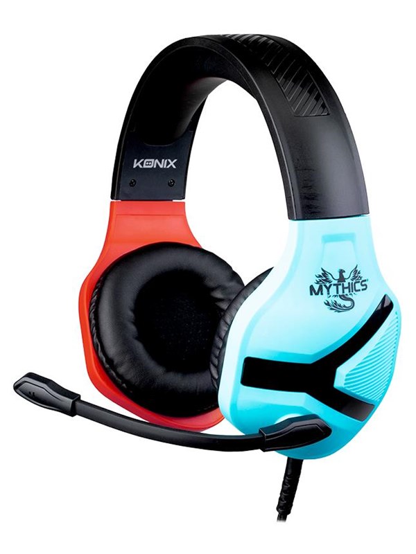 Konix My Nemesis Universal Gaming Headset (Red/Blue)