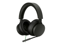 Microsoft Xbox Stereo Headset - Headset - fuld størrelse - kabling - 3,5 mm jackstik - sort